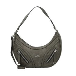 Replay Schultertasche 34 cm Accessoire-Trend für Herbst & Winter 2024 1 ct Grau Damen