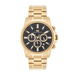 Rhodenwald & Söhne Armband-Uhr Squando aus Edelstahl in gelbgold Uhren 1 ct Herren