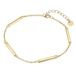 Glanzstücke München Armband Sterling Silber in Gelbgold Armbänder & Armreife 1 ct Damen