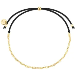 Glanzstücke München Armband aus Sterling Silber in gelbgold Armbänder & Armreife 1 ct Damen