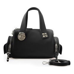 Seidenfelt Jokela Henkeltasche Rabattaktion 1 ct Schwarz Damen