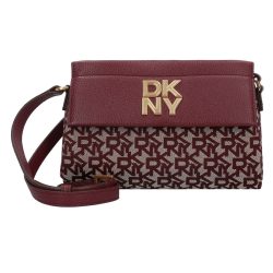 DKNY Rosa Umhängetasche Handtaschen 1 ct Braun Damen