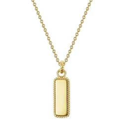 Glanzstücke München Halskette Sterling Silber in Silber Ketten 1 ct Damen
