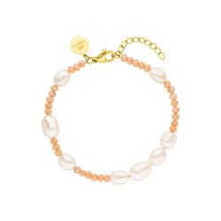 Purelei Coral Armband 100% Edelstahl Armbänder & Armreife 1 ct Hellbraun Damen