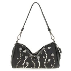 Gabs Pepita Schultertasche Handtaschen 1 ct Schwarz Damen