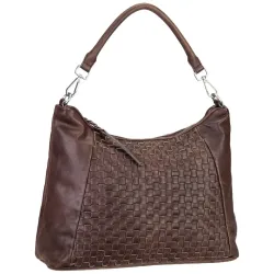 FREDsBRUDER Calm Weave Schultertasche Handtaschen 1 ct Braun Damen