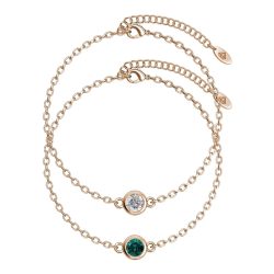 MYC-Paris Geburtsstein-Kettenarmbänder Armbänder & Armreife 1 ct Damen