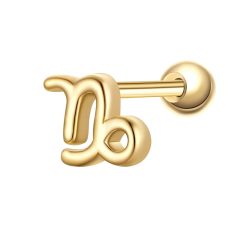 Glanzstücke München Piercing Sterling Silber gelbgold Ohrringe 1 ct Damen