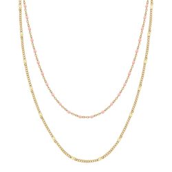 EASTSIDE Kette aus Edelstahl in Gelbgold Ketten 1 ct Damen