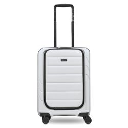 Redolz Essentials 17 4-Rollen Kabinentrolley 55 cm Soft-Pocket Laptopfach Reisetaschen 1 ct Weiss Herren