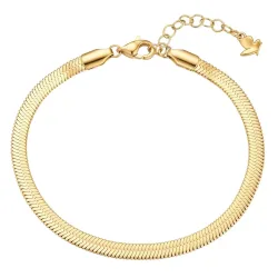 Glanzstücke München Armband aus Edelstahl in Gelbgold Armbänder & Armreife 1 ct Damen