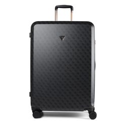Guess Latona 4 Rollen Trolley 76 cm mit Dehnfalte Koffer & Trolleys 1 ct Schwarz Damen