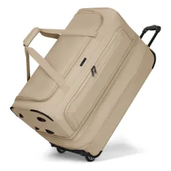 Redolz Duffle Essentials 2-Rollen Reisetasche 70 cm L mit Dehnfalte Reisetaschen 1 ct Hellbraun Herren
