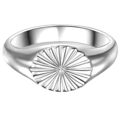 Glanzstücke München Ring Geometrische Form Sterling Silber in Silber Ringe 1 ct Damen