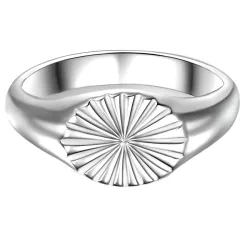 Glanzstücke München Ring Geometrische Form Sterling Silber in Silber Ringe 1 ct Damen