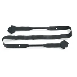YEAZ - FEEL PRO Yoga-Band inkl. Öse, One Size, Schwarz