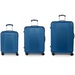 Gabol Balance XP 4 Rollen Kofferset 3-teilig mit Dehnfalte Koffer & Trolleys 1 ct Schwarz Herren