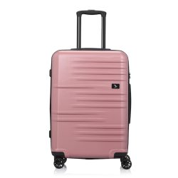 Pack Easy Mena 4 Rollen Trolley 64 cm mit Dehnfalte Reisetaschen 1 ct Silber Herren