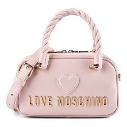 Love Moschino Nero Henkeltasche Handtaschen 1 ct Silber Damen