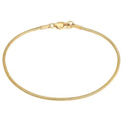 True Rebels Armband aus Edelstahl in Gelbgold Armbänder & Armreife 1 ct Herren