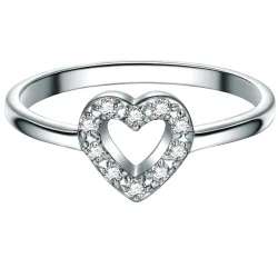 Trilani Ring aus Sterling Silber in Silber mit Zirkonia Ringe 1 ct Damen