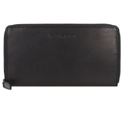 Greenburry Pure Black Damengeldbörse Portemonnaies 1 ct Schwarz