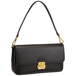 Coccinelle C-Me Lock Schultertasche Handtaschen 1 ct Schwarz Damen