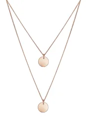 Elli Trend Layering Kreis Geo 925 Sterling Silber Ketten 1 ct Damen