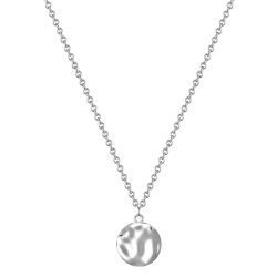 Glanzstücke München Halskette Kreis Sterling Silber in Gelbgold Ketten 1 ct Damen