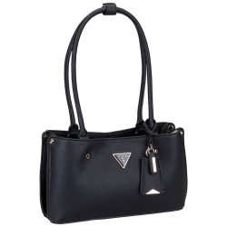 Guess Meridian II Schultertasche Handtaschen 1 ct Schwarz Damen