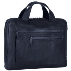 Leonhard Heyden Den Haag Aktentasche Leder 38 cm Laptopfach Laptoptaschen 1 ct Violett Herren