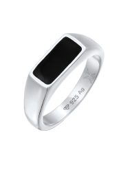Kuzzoi - Ring Siegelring 925 Sterling Silber, 60mm