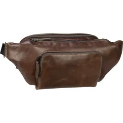 Leonhard Heyden Porto Gürteltasche Handtaschen 1 ct Braun Herren