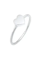 Elli Herz Love Liebe Valentinstag 925 Sterling Silber Ringe 1 ct Damen