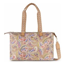 Oilily Lakshmi Paisley Shopper Handtaschen 1 ct Nude Damen