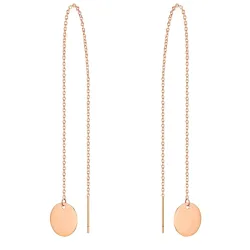 EASTSIDE Ohrhänger Edelstahl in Roségold Ohrringe 1 ct Damen