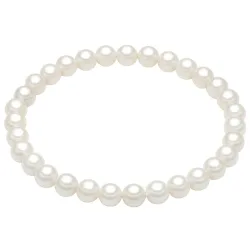 Rafaela Donata - Perlen-Armband, One Size, Weiss