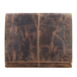 Greenburry Vintage Messenger 39 cm Laptopfach Laptoptaschen 1 ct Braun Herren