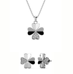 MYC-Paris Kleeblatt-Set Schmuck-Set 1 ct Damen