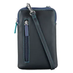 Mywalit Handytasche Leder 13 cm Portemonnaies 1 ct Schwarz Damen