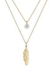 Elli Feder Boho 925 Silber, mit Kristallen von Swarovski® Ketten 1 ct Damen