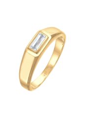 KUZZOI Herren Topas Schlicht Elegant 925 Silber Ringe 1 ct