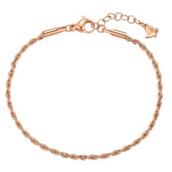 Glanzstücke München Armband aus Edelstahl in Roségold Armbänder & Armreife 1 ct Damen