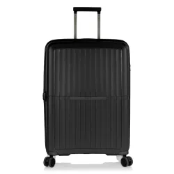 Heys AirLite 4 Rollen Trolley M 66 cm mit Dehnfalte Koffer & Trolleys 1 ct Schwarz Herren