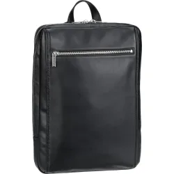Leonhard Heyden Montreal Business-Rucksack Leder 44 cm Laptopfach Reisetaschen 1 ct Schwarz