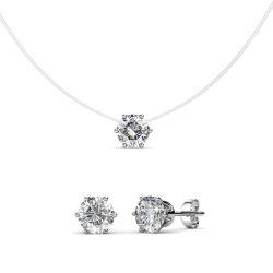 MYC-Paris Meerjungfrau-Set Schmuck-Set 1 ct Weiss Damen