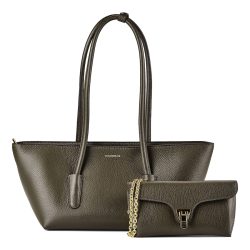 Coccinelle Beat Schultertasche Handtaschen 1 ct Grün Damen