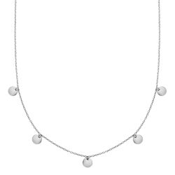 EASTSIDE Halskette aus Edelstahl in Silber Ketten 1 ct Damen