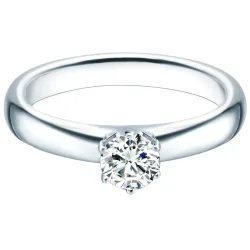 Trilani Ring aus Sterling Silber in silber mit Zirkonia Ringe 1 ct Damen