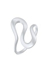 Elli Welle Modisch 925 Silber Ringe 1 ct Damen